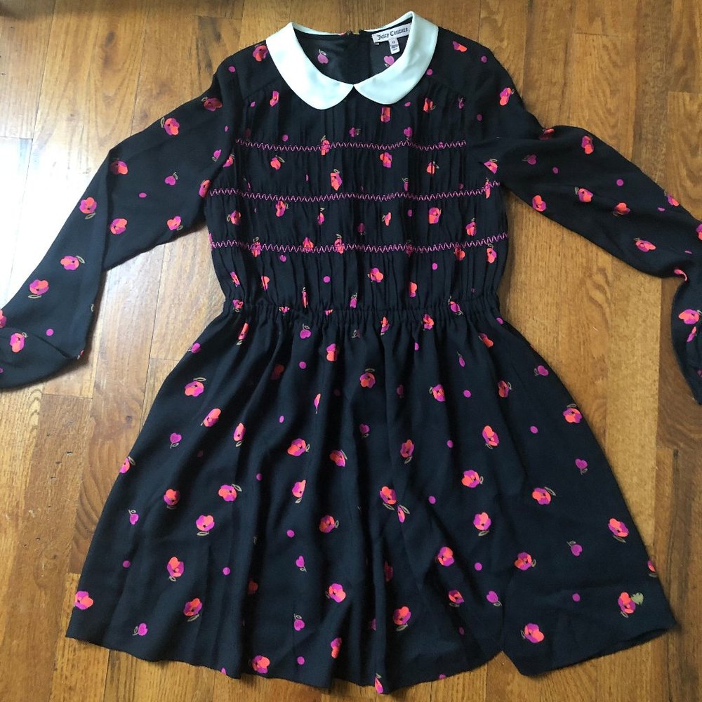 JUICY COUTURE Girls' Floral Print Dress Size 12